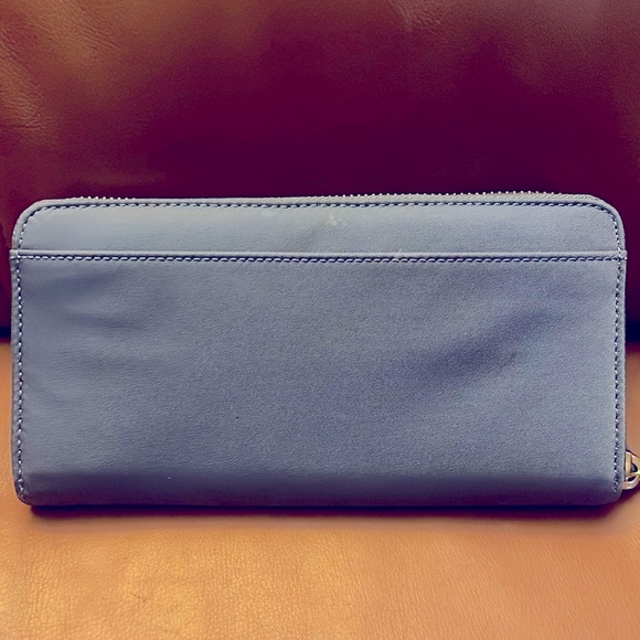 Kate Spade New York Dawn Blue Zip Around Wallet - Picture 2 of 7